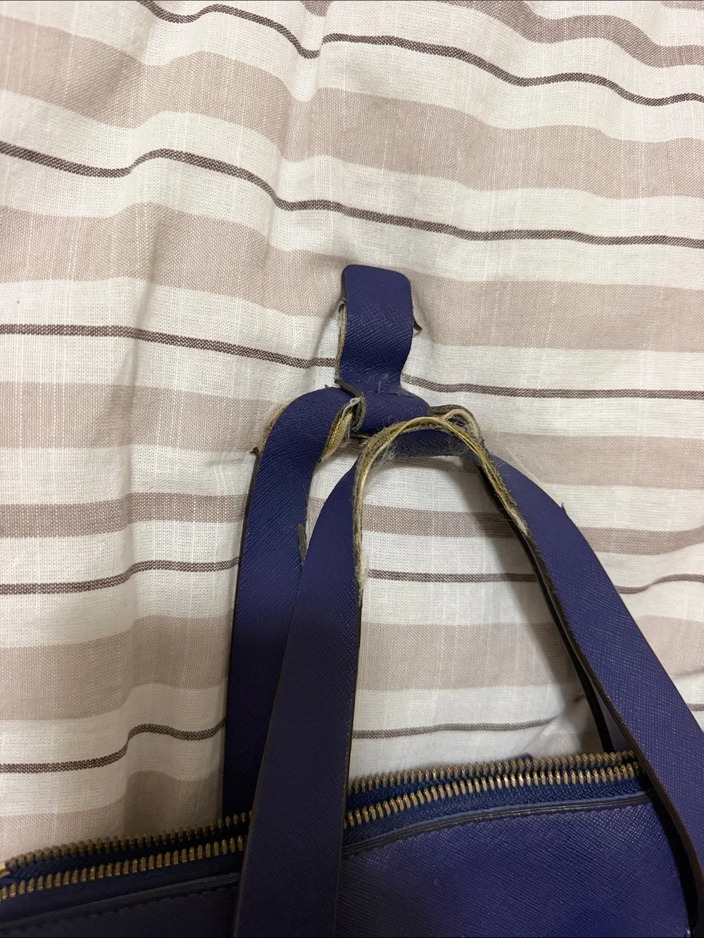 henri bendel structured navy